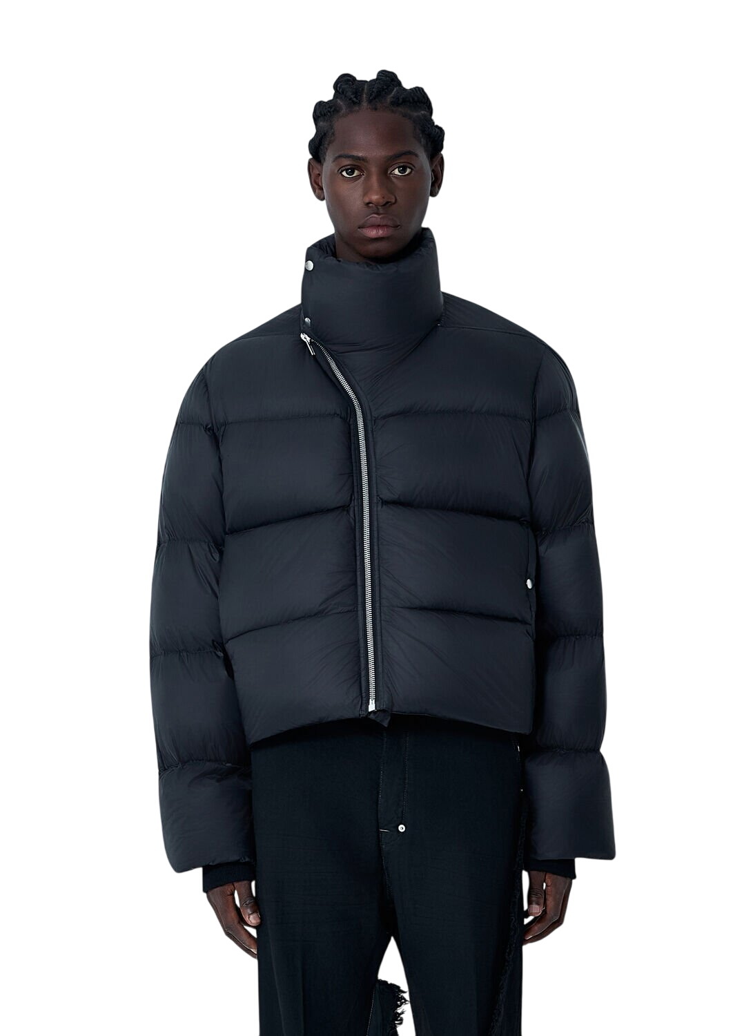 Rick Owens Black Leather Bauhaus Jacket Rick Owens