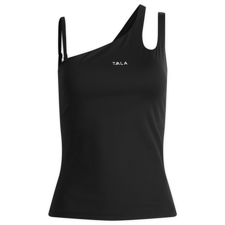 Photo: TALA Women's Skinluxe Asymmetrical Vest in Black