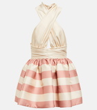 Zimmermann - High Tide striped silk minidress