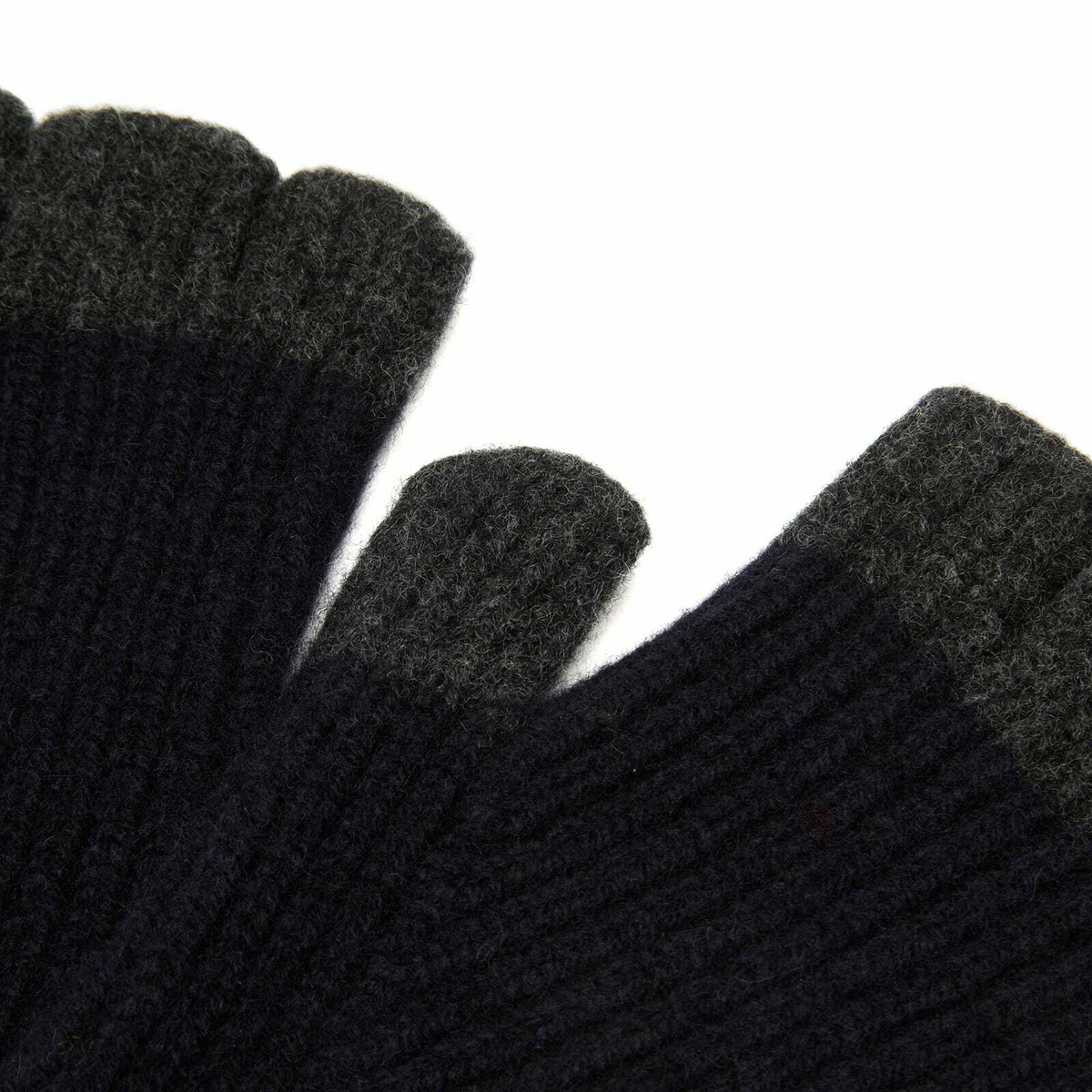 Howlin by Morrison Men's Howlin' No Fingers In There Ribbed Gloves in Navy 