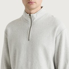 Champion Men's Reverse Weave Half Zip Sweatshirt in Grey Marl