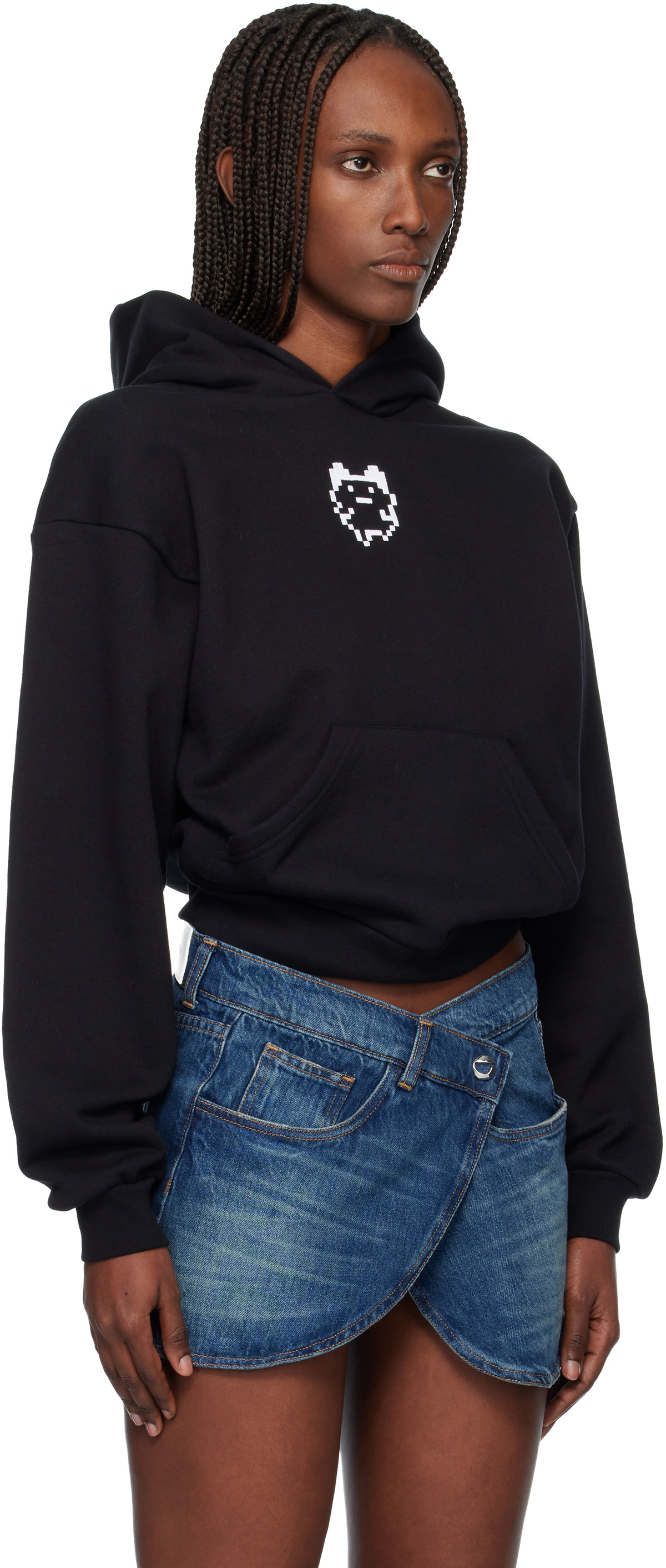 Coperni Black Tamagotchi Hoodie