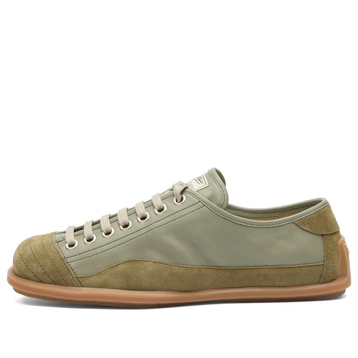 Photo: Eytys Men's Balestra Sage Leather Sneakers in Black