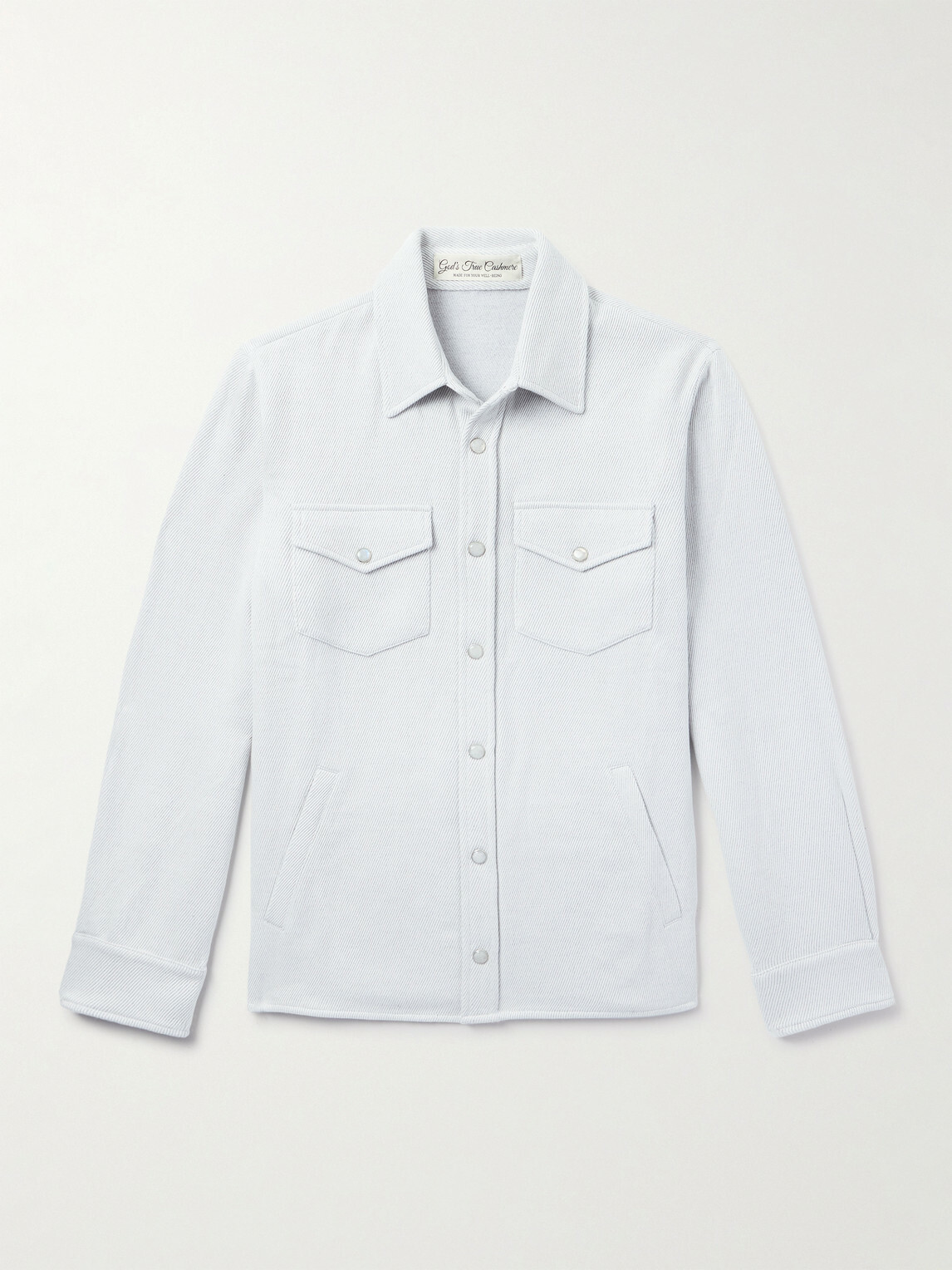 God's True Cashmere - Explorer Cashmere and Cotton-Blend Twill Jacket - White