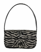 Staud Tommy Beaded Bag Womens Handbag in Black