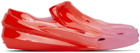 1017 ALYX 9SM Red & Pink Mono Slip-On Sneakers