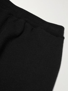 SSAM - Tomo Tapered Cashmere and Cotton-Blend Sweatpants - Black