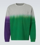 Sacai Dyed cotton sweatshirt