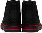 Gucci Black 'Gucci Tennis 1977' Off The Grid High-Top Sneakers