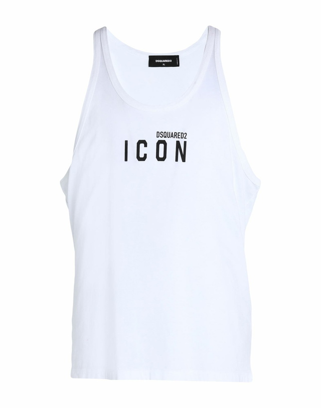 Photo: Dsquared2 Mens Tank top in White