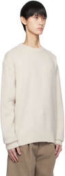 Axel Arigato Off-White Clay Signature Sweater