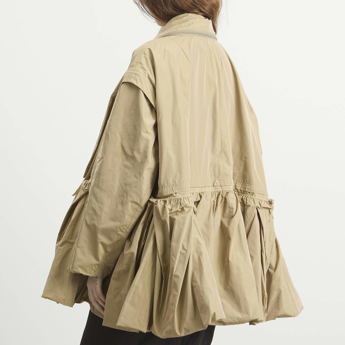 TOGA ARCHIVES Women's TOGA Memory Taffeta Jacket in Beige