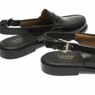 Bass Weejuns Men's Larson Slingback Loafer in Black Leather
