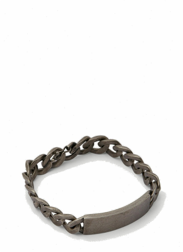 Photo: Curb Chain Bracelet in Silver