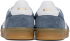 BOSS Blue Suede Sneakers