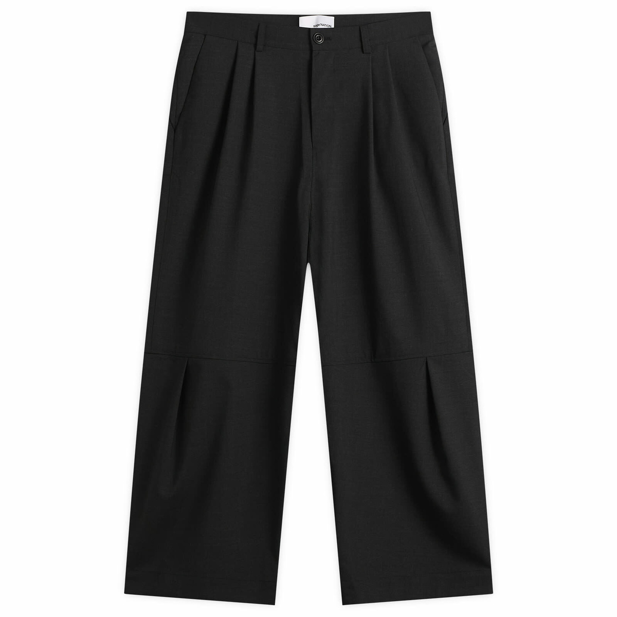 SAGE NATION Black Fossil Track Pants SAGE NATION