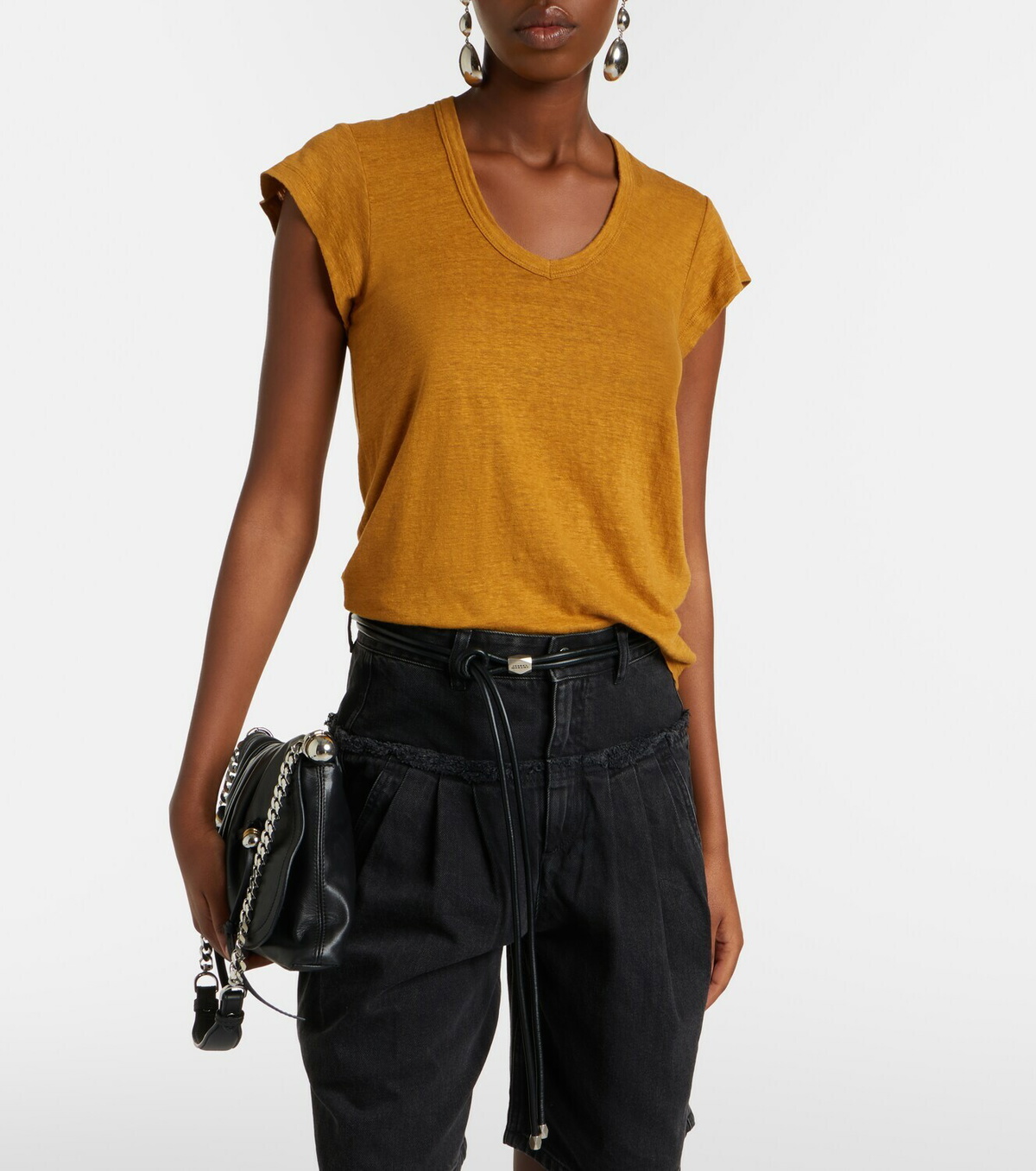 Marant Etoile Zankou linen T-shirt