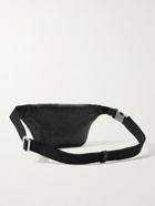GUCCI - Logo-Embossed Perforated Leather Belt Bag - Black
