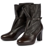 Lemaire - Suede and leather ankle boots