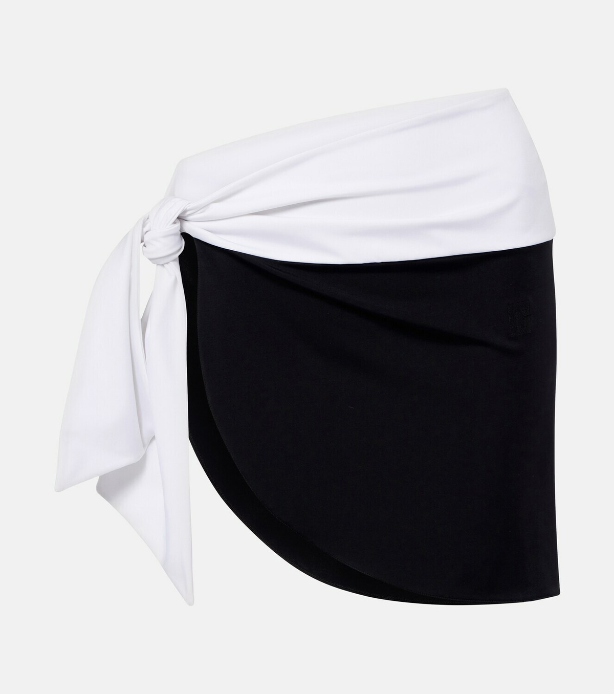 Balmain Asymmetric beach cover-up