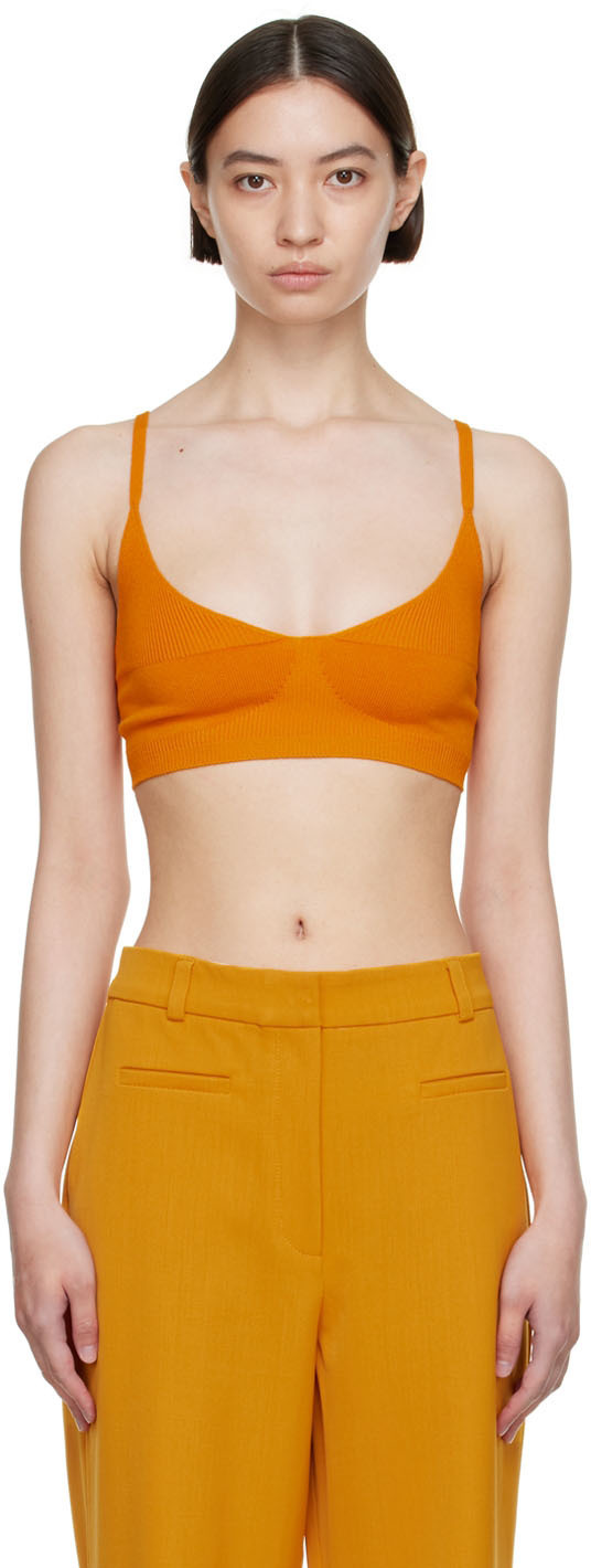 Photo: Olēnich Orange Viscose Tank Top