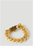 Gourmette Curb Chain Bracelet in Gold