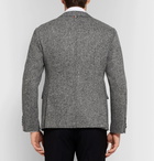 Thom Browne - Grey Unstructured Wool and Mohair-Blend Blazer - Men - Gray