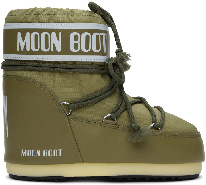 Photo: Moon Boot Khaki Low Icon Boots