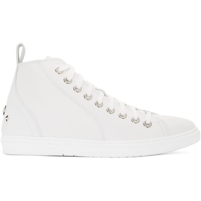 Jimmy choo colt hot sale high top trainers