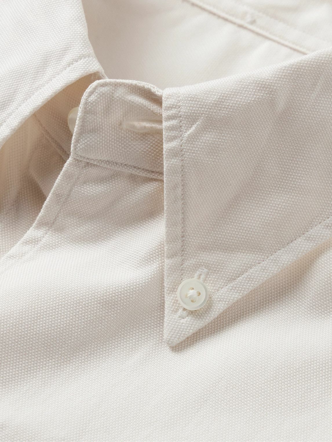 Kaptain Sunshine - Finx Button-Down Collar Cotton Oxford Shirt