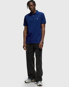 Polo Ralph Lauren Short Sleeve Knit Polo Shirt Blue - Mens - Polos