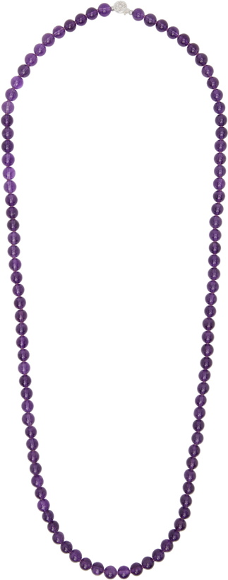 Photo: NEEDLES Purple Amethyst Bead Necklace
