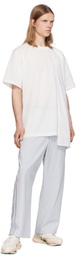 Y-3 Gray Mesh TP Sweatpants