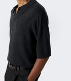 Le Kasha Bale cashmere polo sweater
