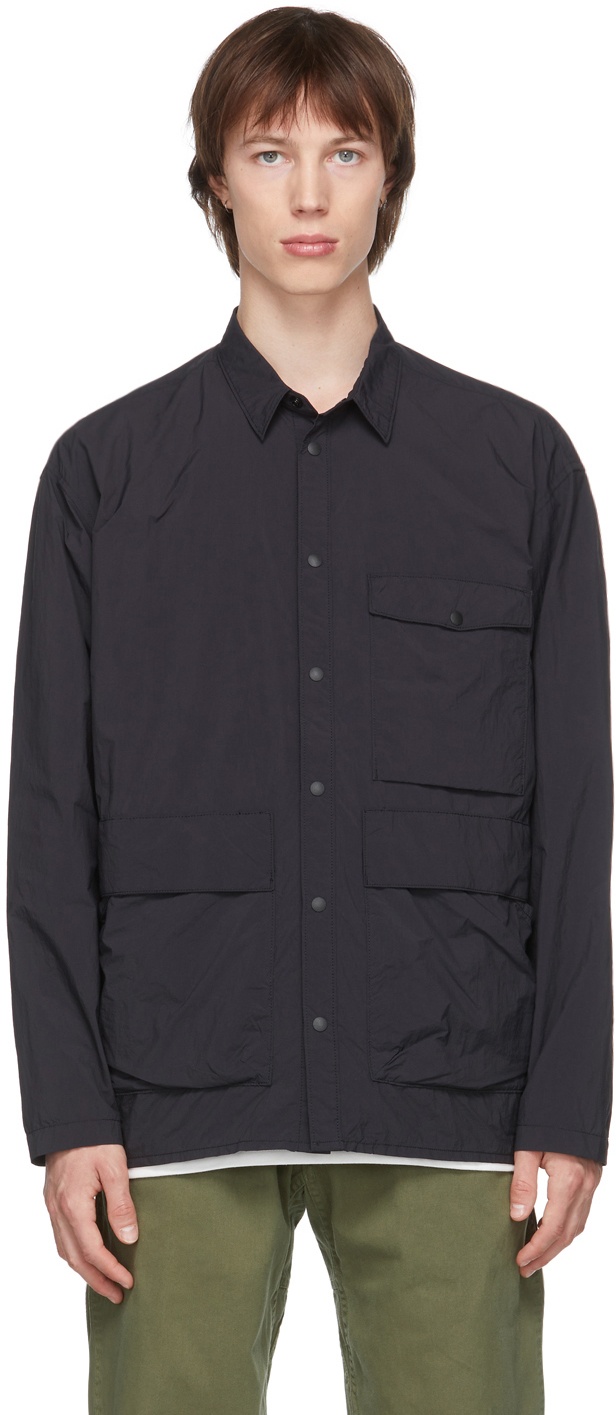 Gramicci Black Packable Utility Shirt Gramicci
