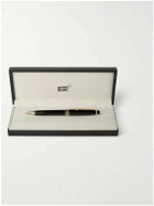 Montblanc - Meisterstück Classique Resin and Gold-Plated Ballpoint Pen