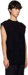 Han Kjobenhavn Black Distressed Vest