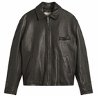 Second/Layer Men's Second Layer Rider Leather Jacket in Black