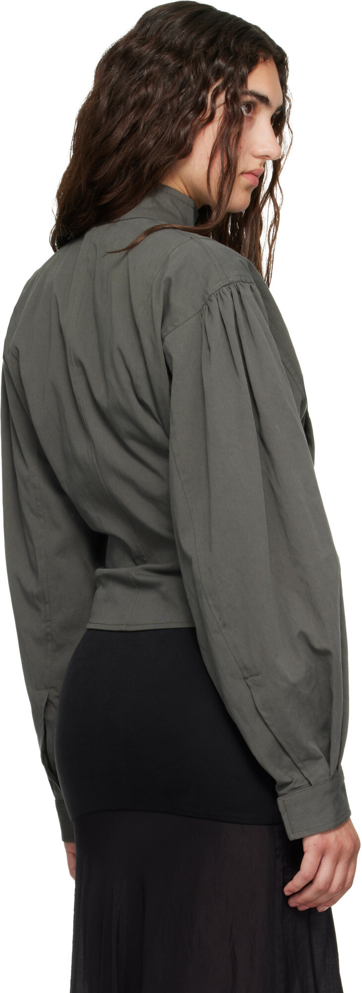 Belle Anna Khaki Globo Jacket