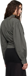 Belle Anna Khaki Globo Jacket