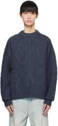 Axel Arigato Gray Noble Sweater