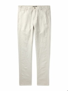 Aspesi - Straight-Leg Linen Trousers - White