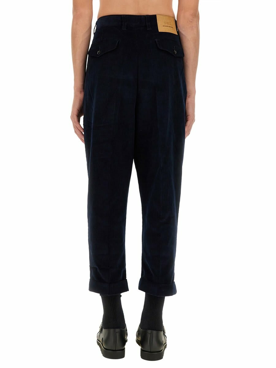 Ami Alexandre Mattiussi Paris Carrot Cropped Pants