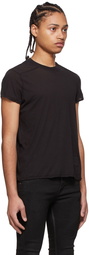 Rick Owens Drkshdw Black Cotton T-Shirt