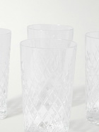 Soho Home - Barwell Set of Four Crystal Highball Glasses