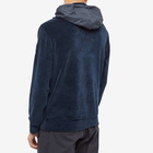 Moncler Men's Fleece Popover Hoody in Navy