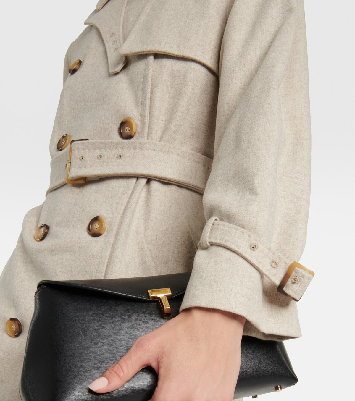 Max Mara Murena alpaca, cashmere, and camel trench coat