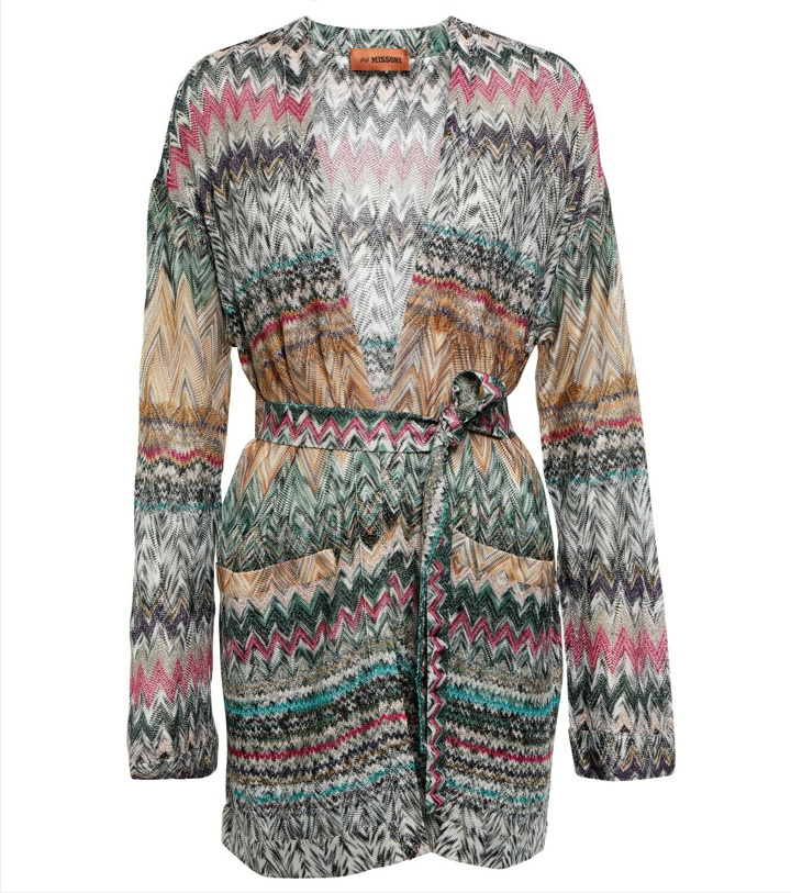 Photo: Missoni - Space-dyed belted cardigan