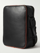 Paul Smith - Logo-Debossed Leather Messenger Bag