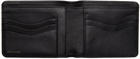 Dries Van Noten Black Leather Bifold Wallet